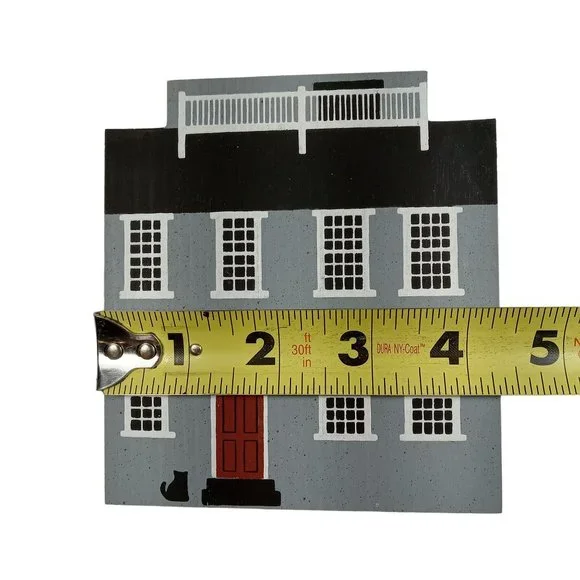 Cat's Meow Village Nantucket Series Maria Mitchell House Signed Faline 1989 - Picture 8 of 8